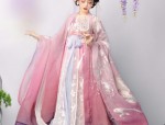 The Dominating Charm of Traditional Hanfu Fashion in a Primary School Students Slim Figure