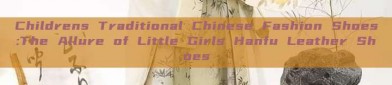 Childrens Traditional Chinese Fashion Shoes:The Allure of Little Girls Hanfu Leather Shoes