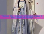 Thirteen Plus Childrens Traditional Chinese Hanfu Fashion for Summer