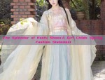 Summer Hanfu Fashion for a 9-Year-Old Girl