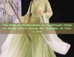 The Role of Bridesmaids in Traditional Chinese Qipao Attire during the Republic of China Era
