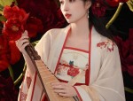 Lotus Blossom Crossing Original Hanfu:The Story of Blue Perch Language