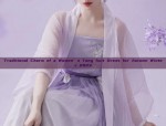 Traditional Charm of a Women’s Tang Suit Dress for Autumn Winter 2023