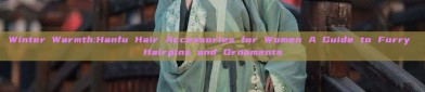 Winter Warmth:Hanfu Hair Accessories for Women A Guide to Furry Hairpins and Ornaments