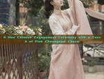 A New Chinese Engagement Ceremony with a Touch of Pink Cheongsam Charm