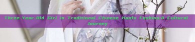 Three-Year-Old Girl in Traditional Chinese Hanfu Fashion:A Cultural Journey