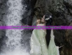 The Elegance of White Moonlight and Cinnabar痣 in Traditional Chinese Hanfu Fashion