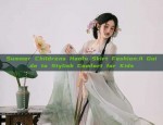 Summer Childrens Hanfu Skirt Fashion:A Guide to Stylish Comfort for Kids