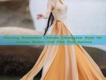 Morning Robes:New Chinese Cheongsam Style for Autumn Winter with Plus Size Options