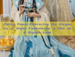 Ethereal Beauty of Hanfu in the Gardens Dreamlike Encounter with the Splendid Jade Flower