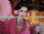 Blue Hair Ornaments for Childrens Winter Hanfu Fashion