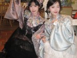 A Summer Tale of the Little Girl in Traditional Chinese-Style Hanfu Dress and Horseface Skirt