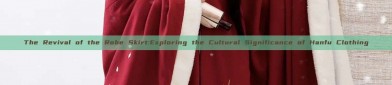 The Revival of the Robe Skirt:Exploring the Cultural Significance of Hanfu Clothing