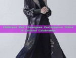 Childrens Red Cheongsam Performance Attire:A Cultural Celebration