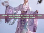 Low-Cut Cheongsam Skirt:The Charm of Cotton and Linen
