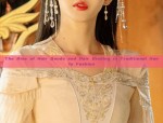 Winter Warmth in Traditional Hanfu with Cotton Overcoat