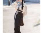 A 12-Year-Old Girl in Traditional Chinese Hanfu Costume