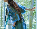 Elegant Hanfu Pants Suit for Women:A Two-Piece Ensemble