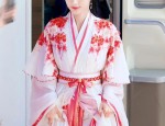 Summer-Friendly Long Tail Cheongsam in Lightweight Fabrics