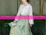 Winter古装女童的时尚与保暖并重