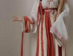 Dajis Hanfu and the Otherworldly Flower:A Tale of Ancient Beauty and Blooming Transcendence