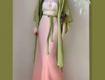 The Blue Worn-out Sleeve Hanfu:A Journey into Traditional Chinese Fashion
