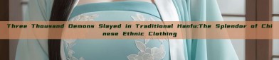 Three Thousand Demons Slayed in Traditional Hanfu:The Splendor of Chinese Ethnic Clothing