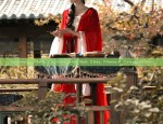 A Girls Hanfu Hooded Capelet Coat:A Blend of Tradition and Modernity