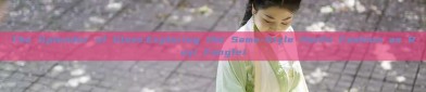 The Splendor of Glass:Exploring the Same-Style Hanfu Fashion as Ruyi Fangfei