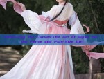 Silk Womens Short-sleeved Ancient Costume:A Blend of Tradition and Elegance