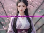A Girls Hanfu Hooded Capelet Coat:A Blend of Tradition and Modernity