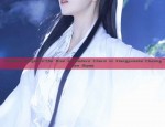 The Enchantment of a Green-Hued Hanfu Girl