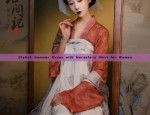 The Charm of JK Hanfu:Peach Blossom Beauty
