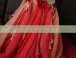 The Elegance of Hanfu Clothing:A Womans Half-Sleeve Blouse