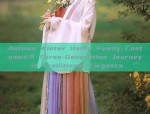 Autumn Winter Hanfu Family Costumes:A Three-Generation Journey in Traditional Elegance
