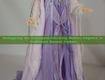 Original Hanfu:The Elegance of Snow-White Attire
