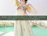 The Enchantment of a Red Hanfu Child