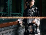 A Girls Hanfu Hooded Capelet Coat:A Blend of Tradition and Modernity