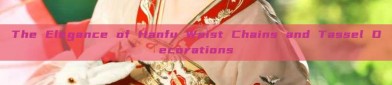 The Elegance of Hanfu Waist Chains and Tassel Decorations
