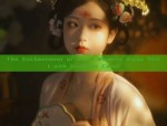 The Eight-Year-Old Girl in Traditional Chinese Hanfu Fashion