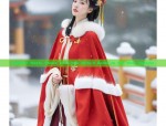 Pink Hair Ornaments in Traditional Hanfu Fashion:A Closer Look