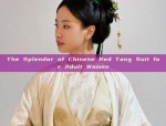 The Splendor of Chinese Red Tang Suit for Adult Women