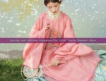Summer Comfort in Pure Cotton Hanfu for Little Girls