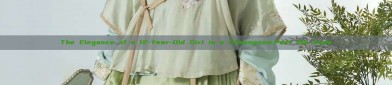 The Elegance of a 12-Year-Old Girl in a Cheongsam,Past the Knee