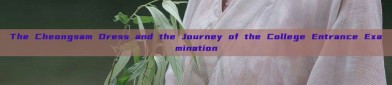 The Cheongsam Dress and the Journey of the College Entrance Examination