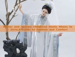 Winter and Autumn Childrens Hanfu Shoes for Girls:A Guide to Fashion and Comfort