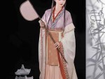 The Shoes of Traditional Chinese Hanfu for Elementary Students