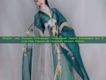 Winter and Autumn Childrens Traditional Hanfu Costumes for Girls:The Charm of Ancient Dress Skirts