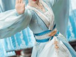 The Elegance of a Blue Hanfu Woman:A Tale of Light Blue Elegance