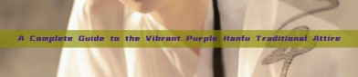 A Complete Guide to the Vibrant Purple Hanfu Traditional Attire